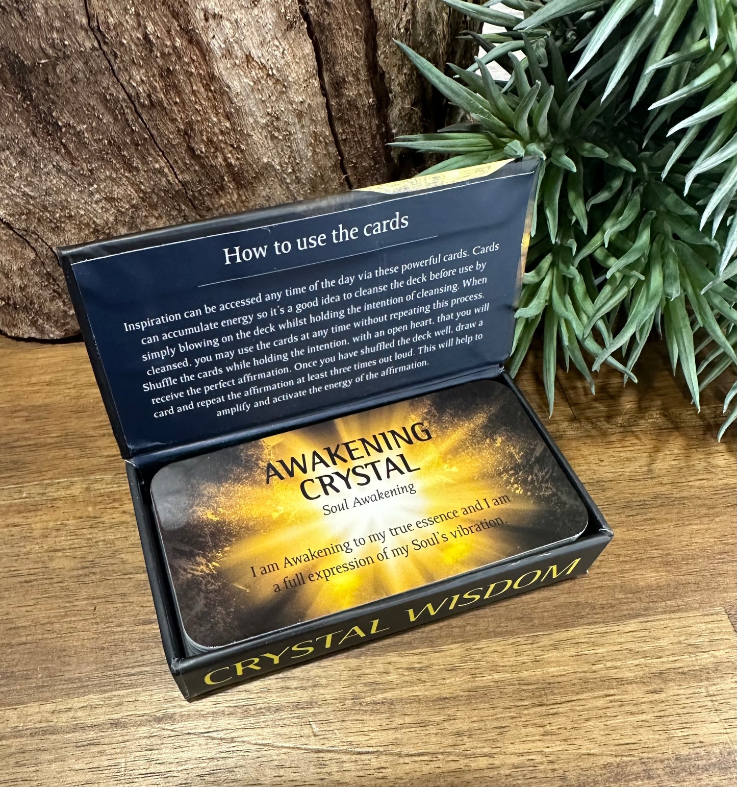 Crystal Wisdom Affirmation Cards