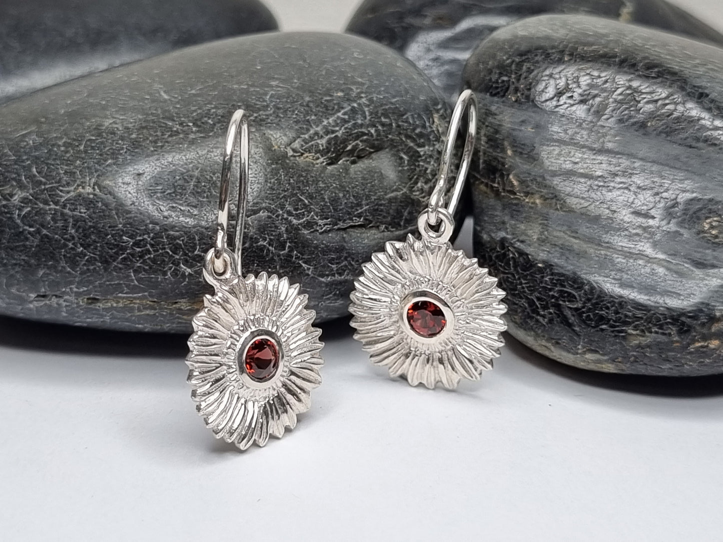 Sunflower Earrings STG (large)