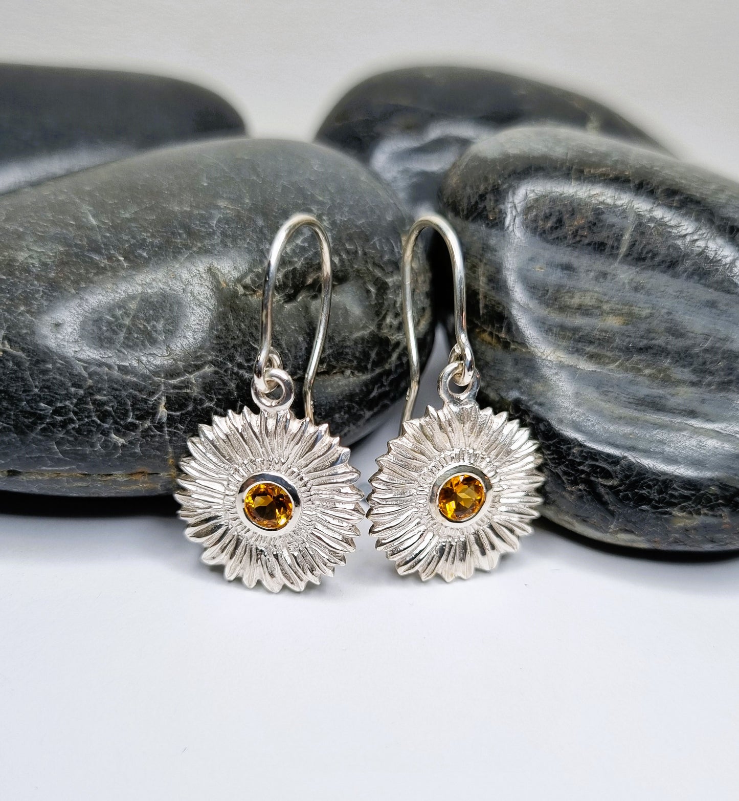 Sunflower Earrings STG (large)