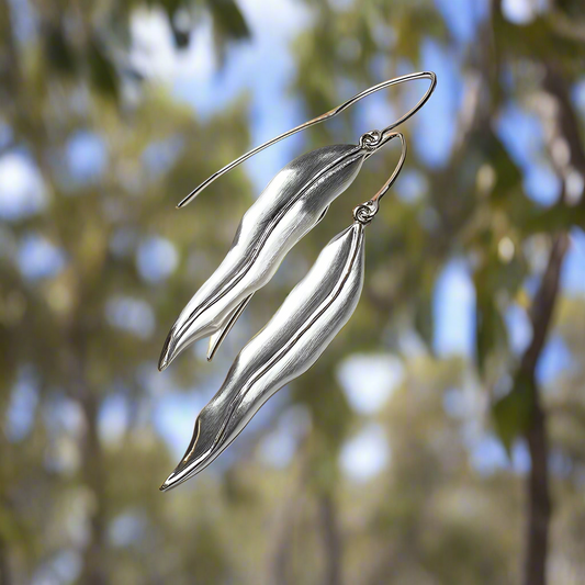 Fallen Leaves Earring - Large STG