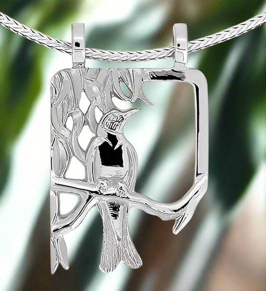 Black-faced Cuckoo-shrike Pendant