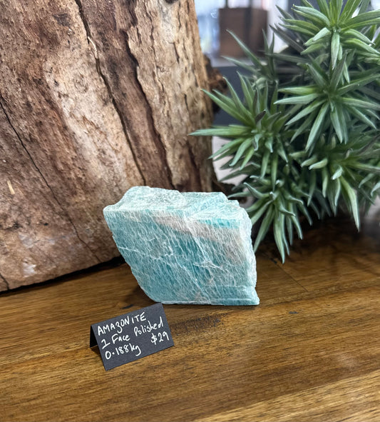 Amazonite • 1 Face Polished