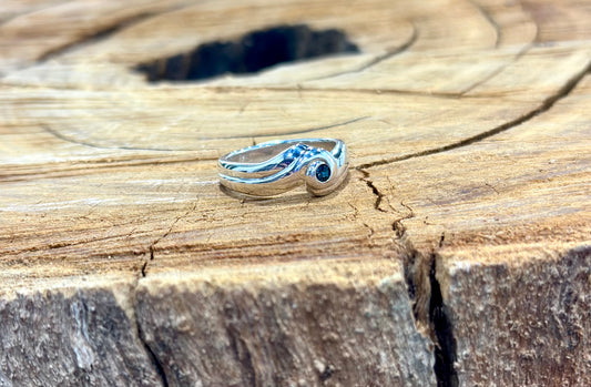 Double Korv Ring • Tourmaline