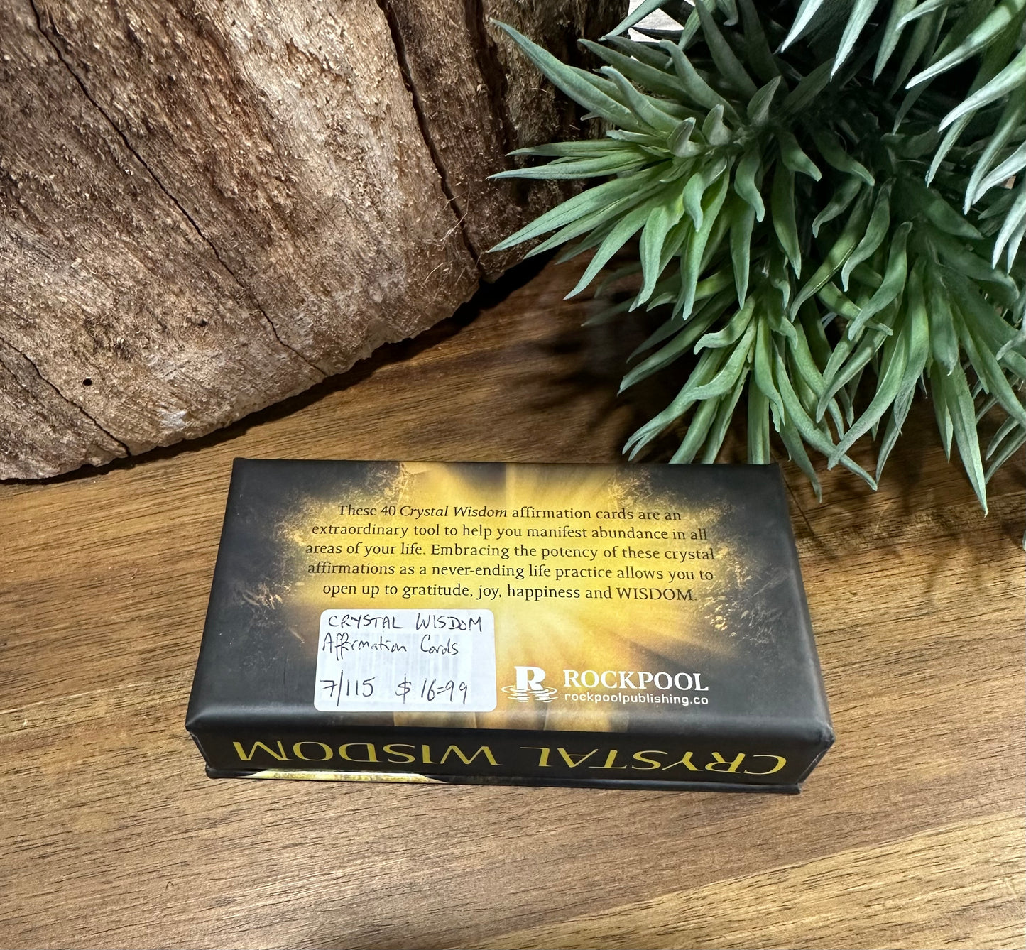 Crystal Wisdom Affirmation Cards