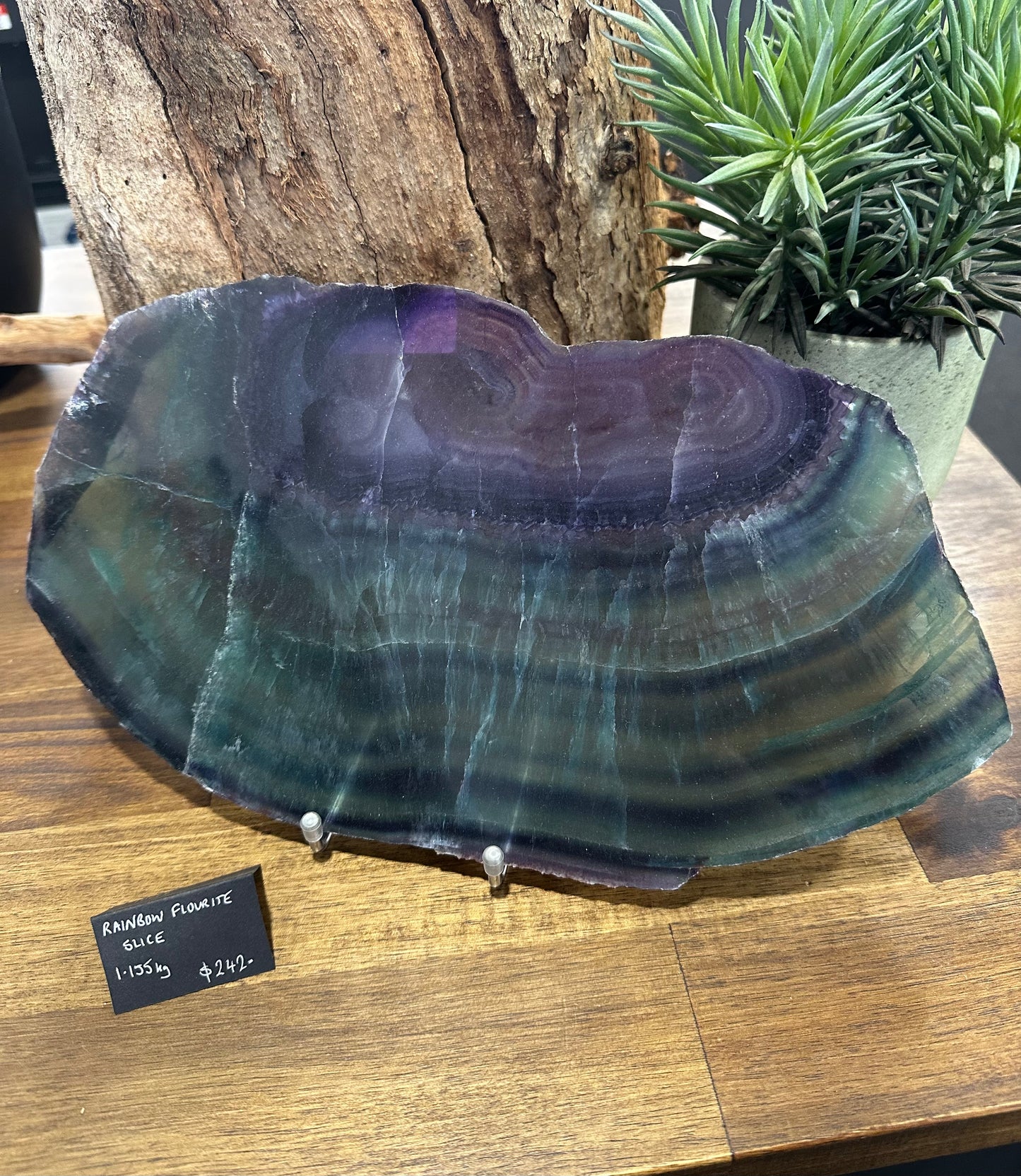 Rainbow Agate Slice