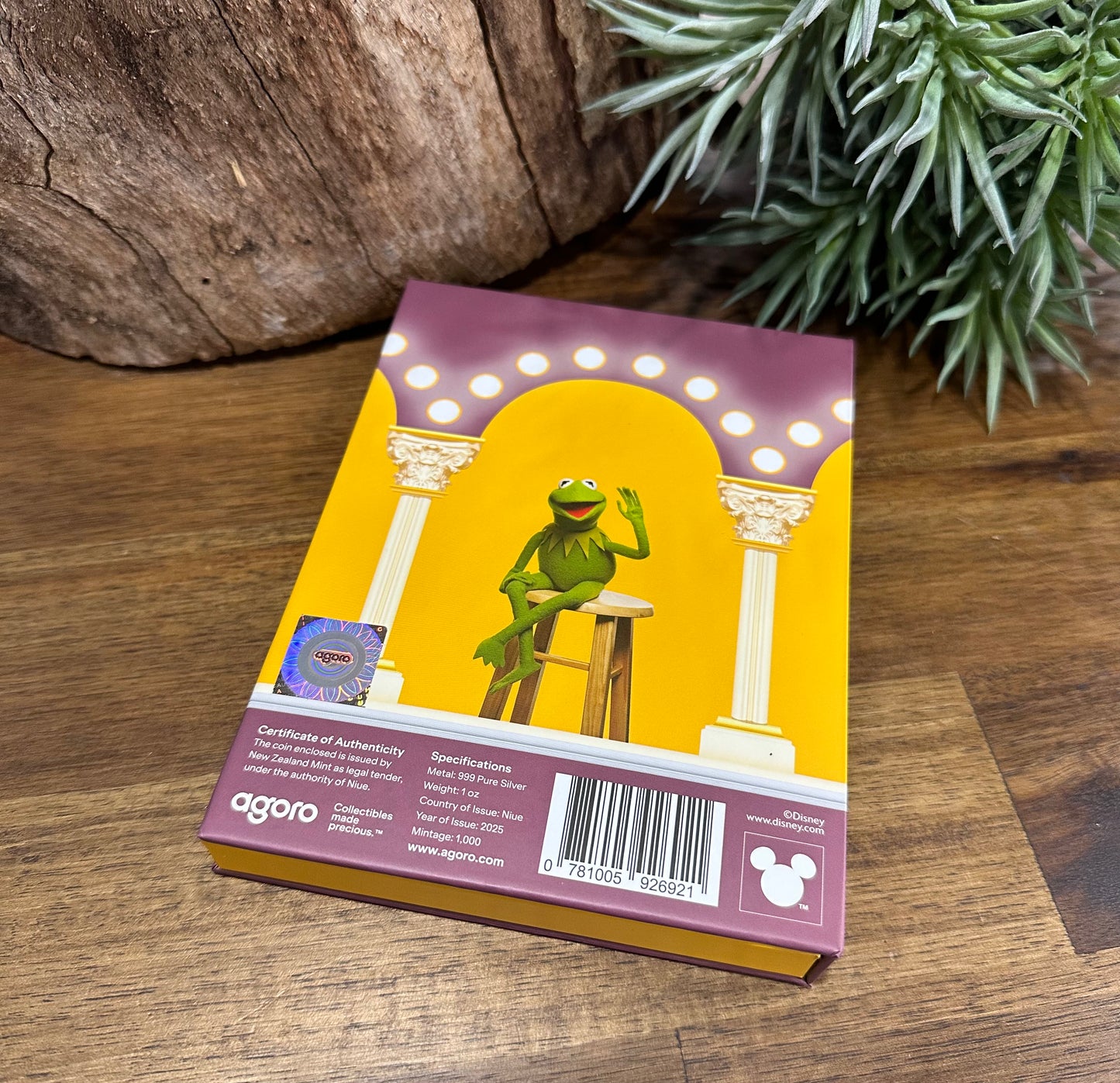 The Muppets - Kermit The Frog 1oz Silver Proof Coloured Coin • 2025