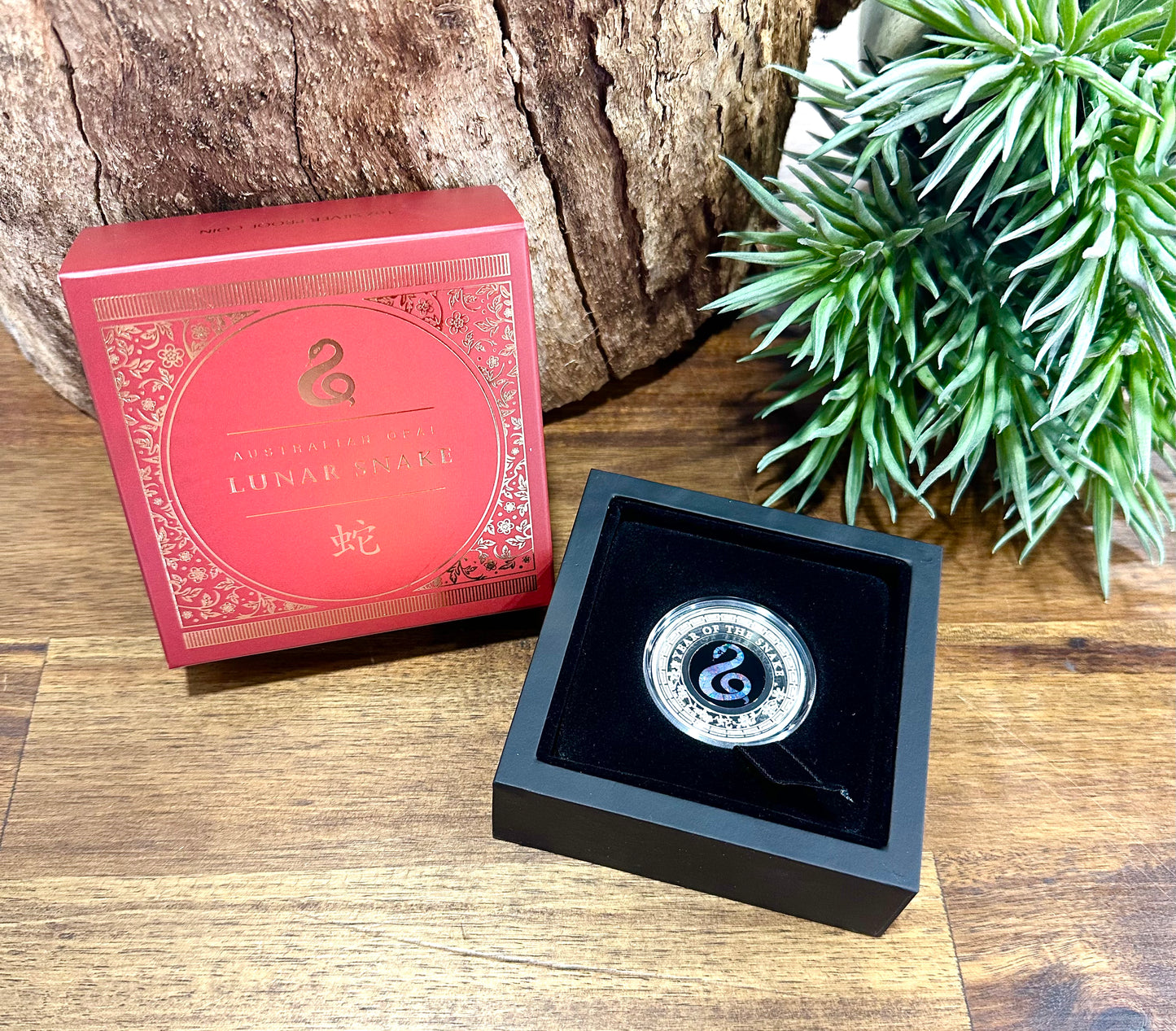 Year Of The Snake Opal 1oz Silver Proof Coin • 2025