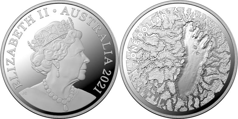 Mungo Footprints 1/2oz Silver Proof Coin • 2021