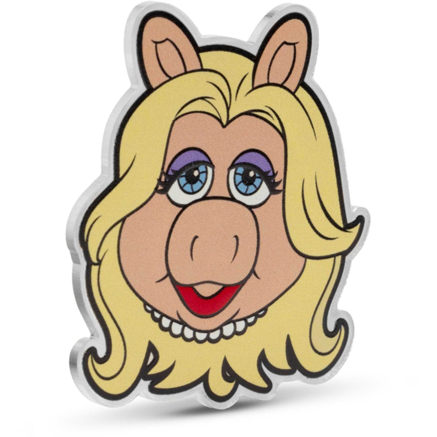 The Muppets 70th Anniversary - Miss Piggy 1oz Silver Proof Coloured Coin • 2025