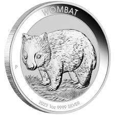 Wombat - Perth Mint 1oz Silver Coin • 2022