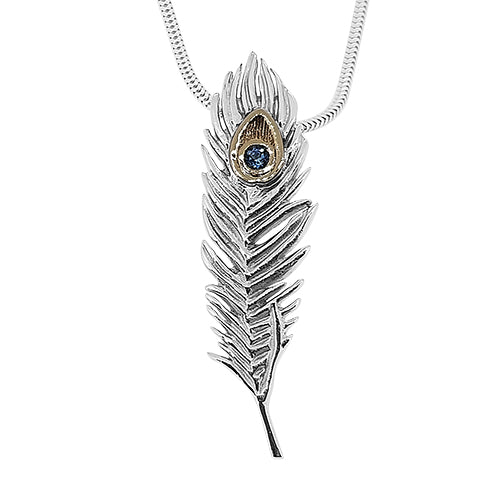 Peacock Feather Pendant