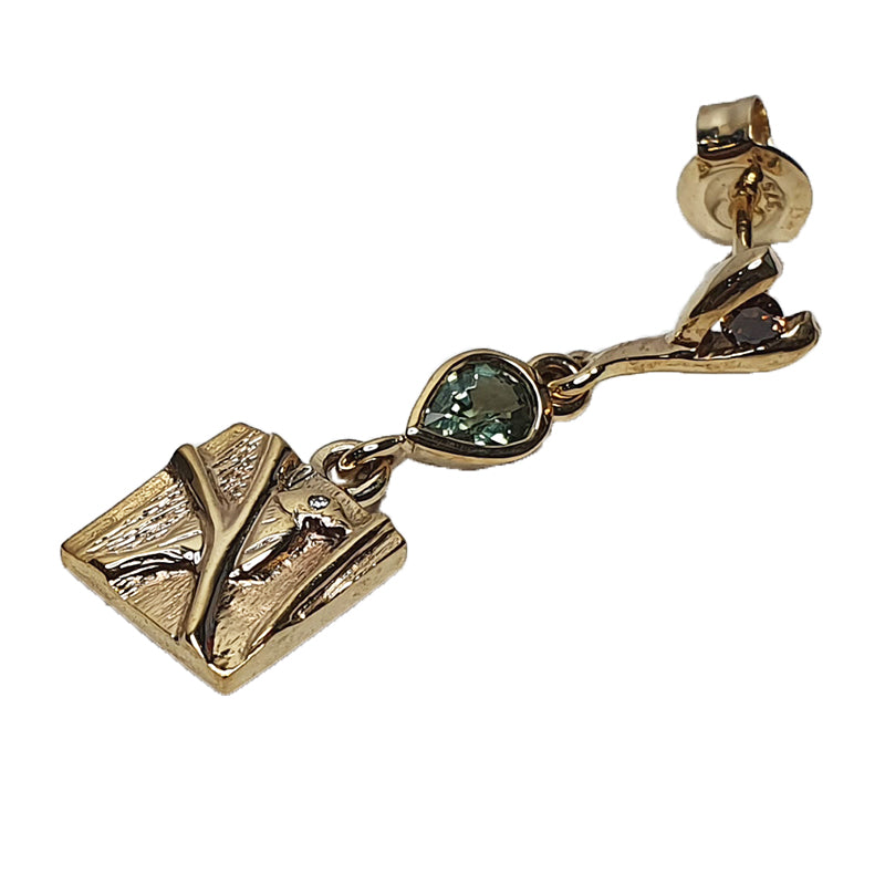 Rufous Whistler Earrings AP