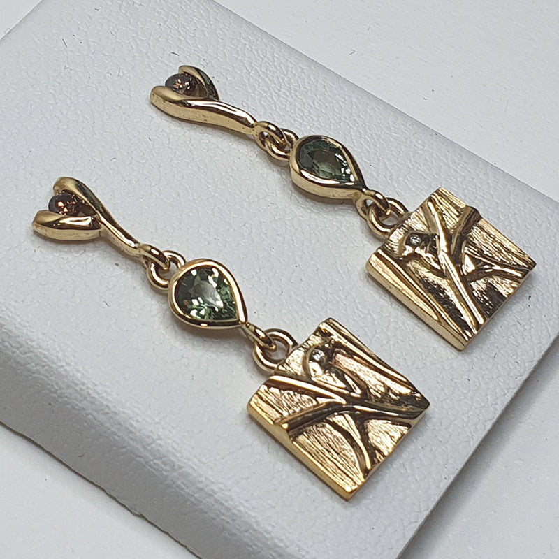 Rufous Whistler Earrings AP