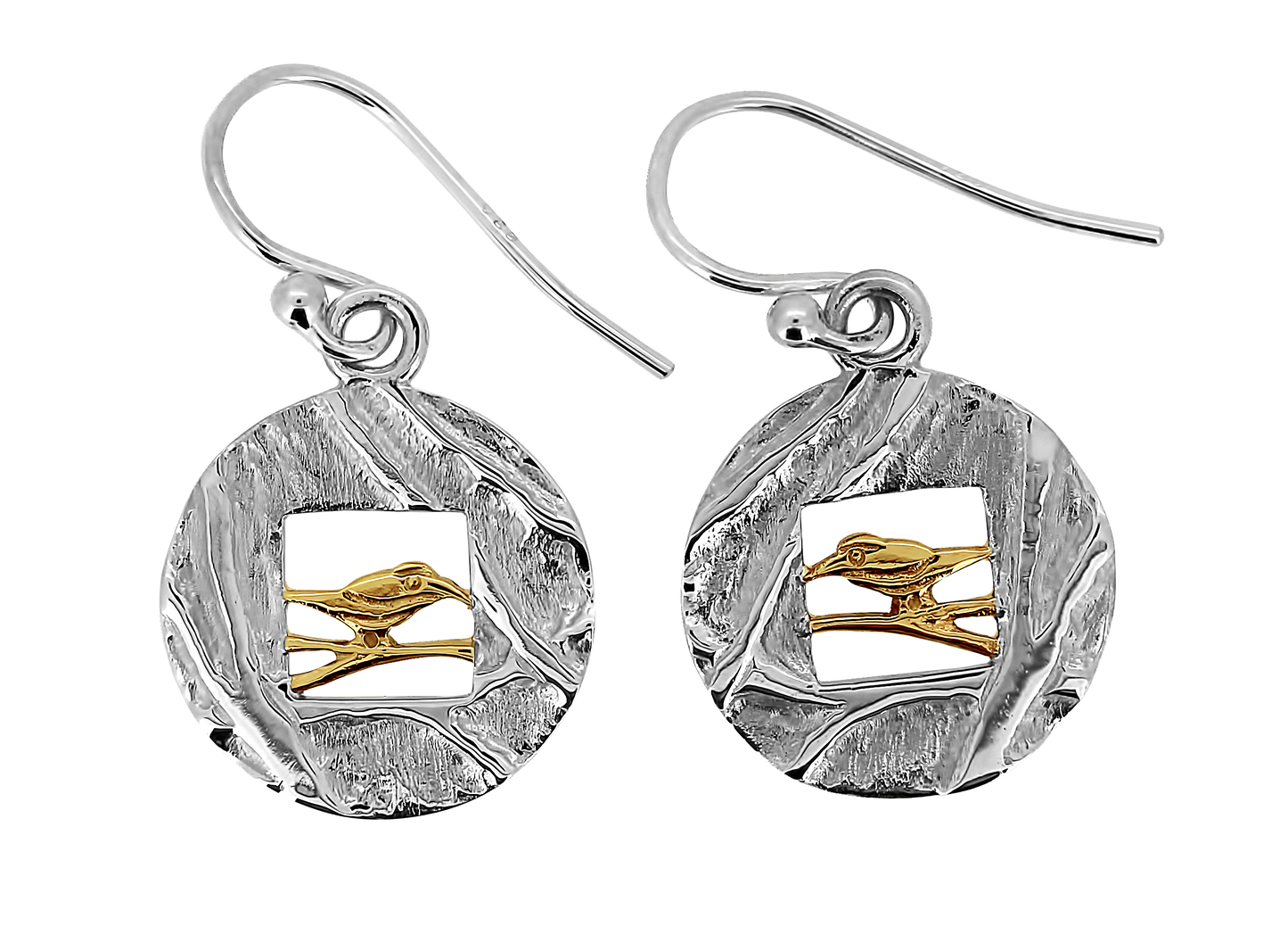 White-browed Babbler Earrings