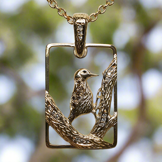 Bimbin (Brown Treecreeper) Pendant