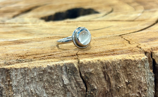 Cupola Ring • Moonstone