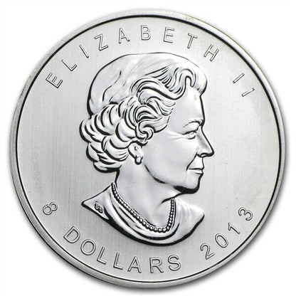 Canadian $8 Polar Bear 1.5 Oz Silver Coin • 2013