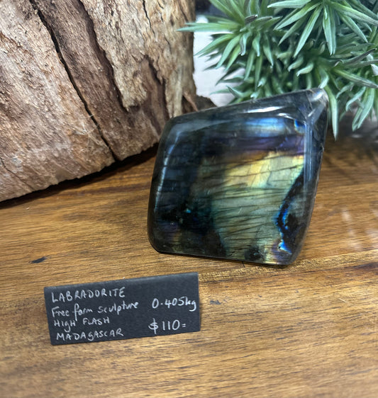 Labradorite Free Form Sculpture