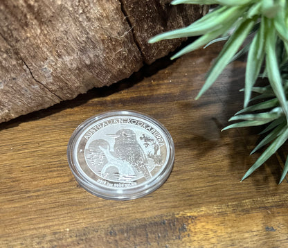 Perth Mint 1oz Silver Coin Australian Kookaburra Bullion • 2019
