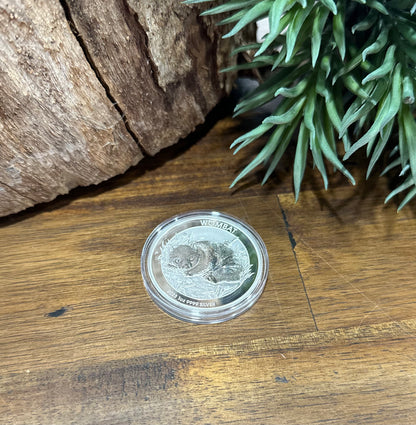 Wombat - Perth Mint 1oz Silver Coin • 2023