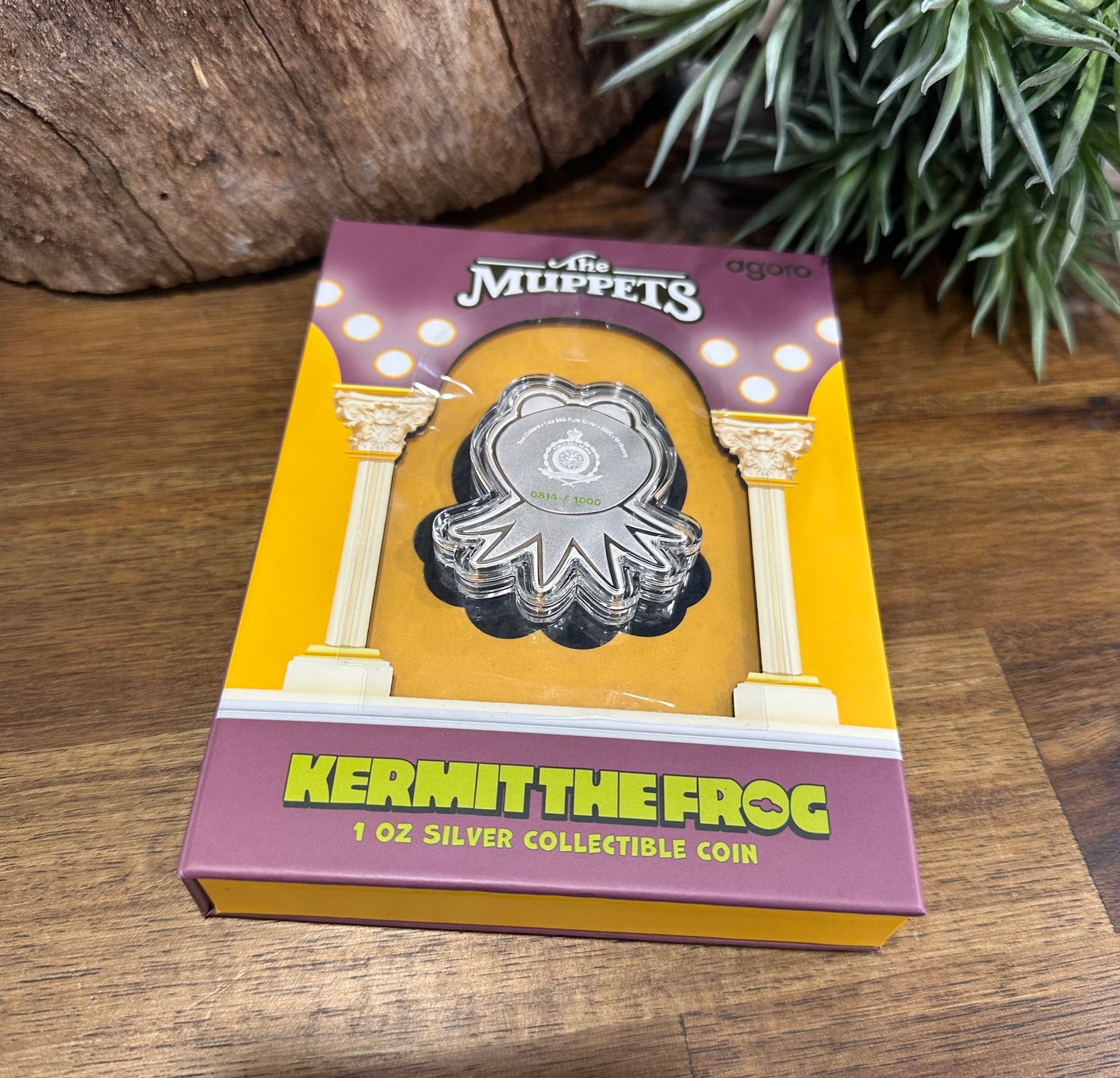 The Muppets - Kermit The Frog 1oz Silver Proof Coloured Coin • 2025