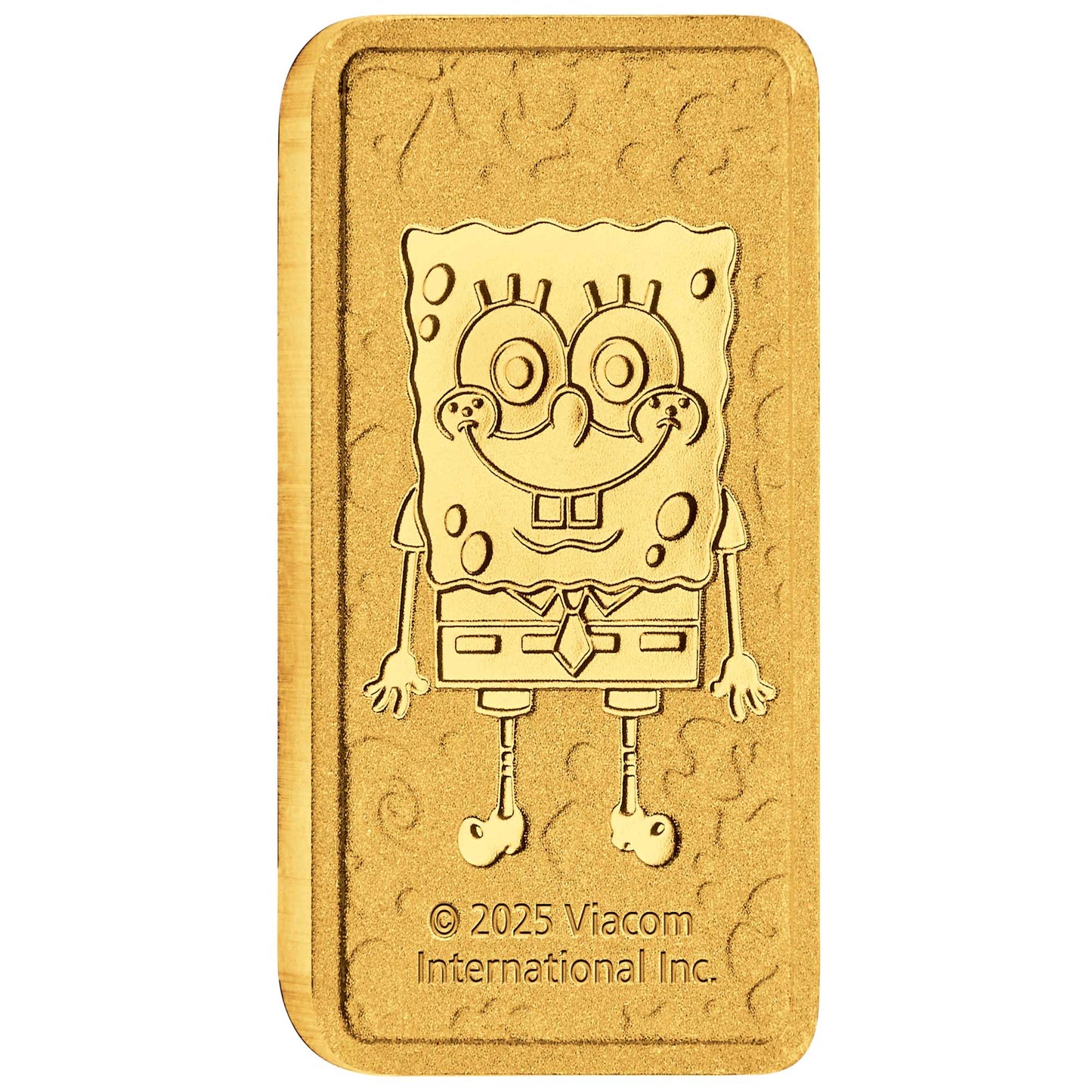 SpongeBob SquarePants 1g Gold Minted Bar • 2025