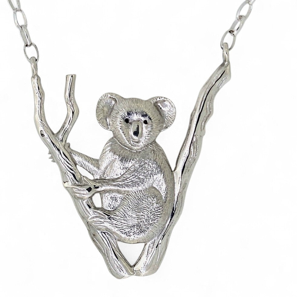 Koala On Branch Pendant
