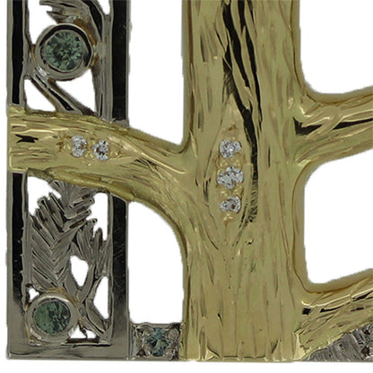 Brown Tree Creeper Pendant